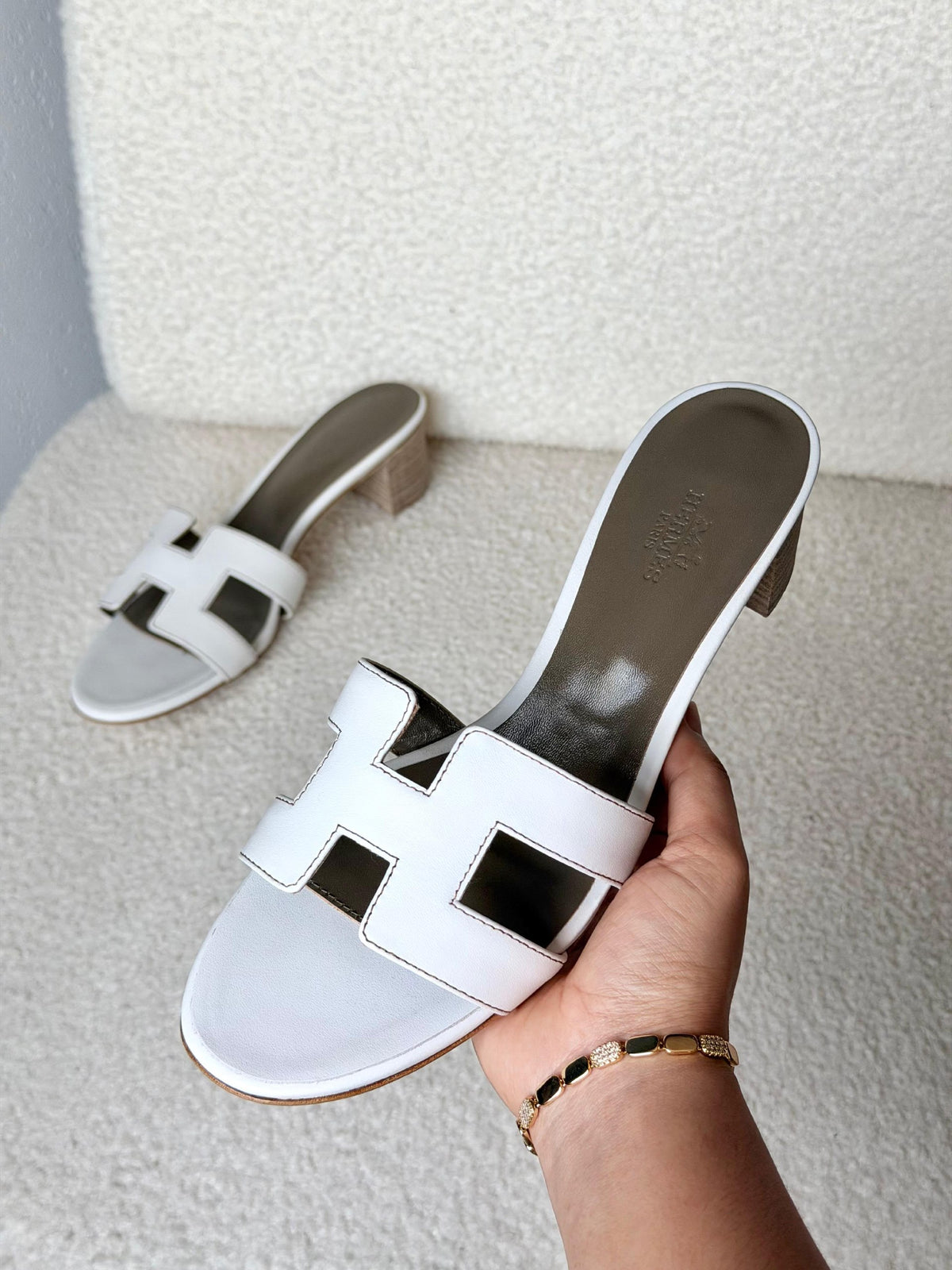 Hermès Heels - White