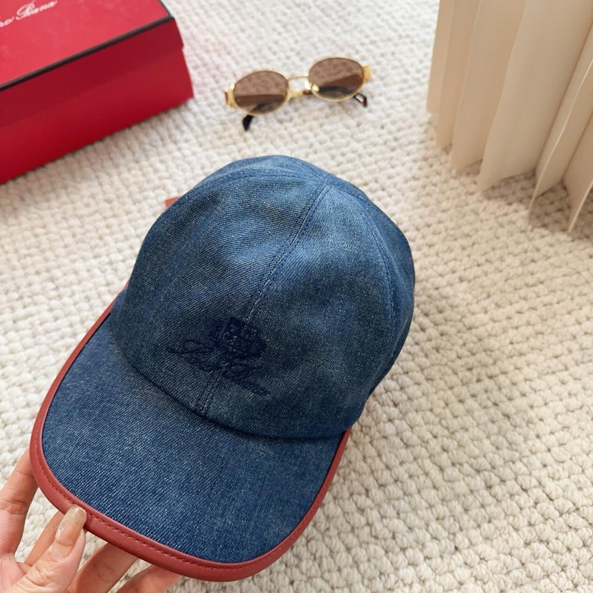 Loro Piana Cap - Blue