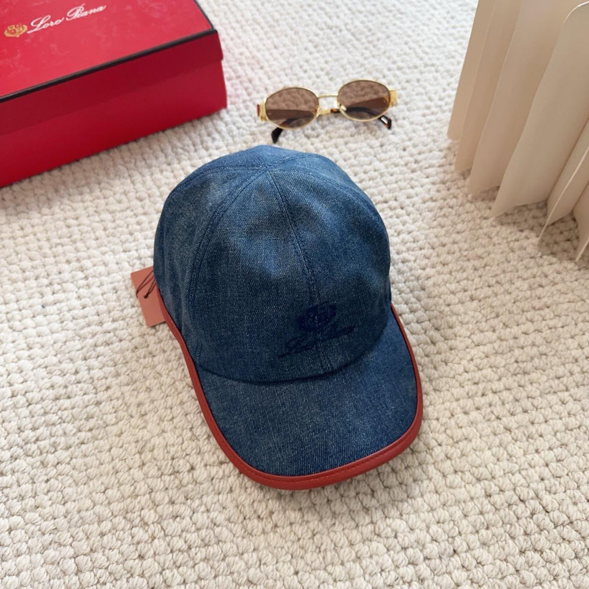 Loro Piana Cap - Blue