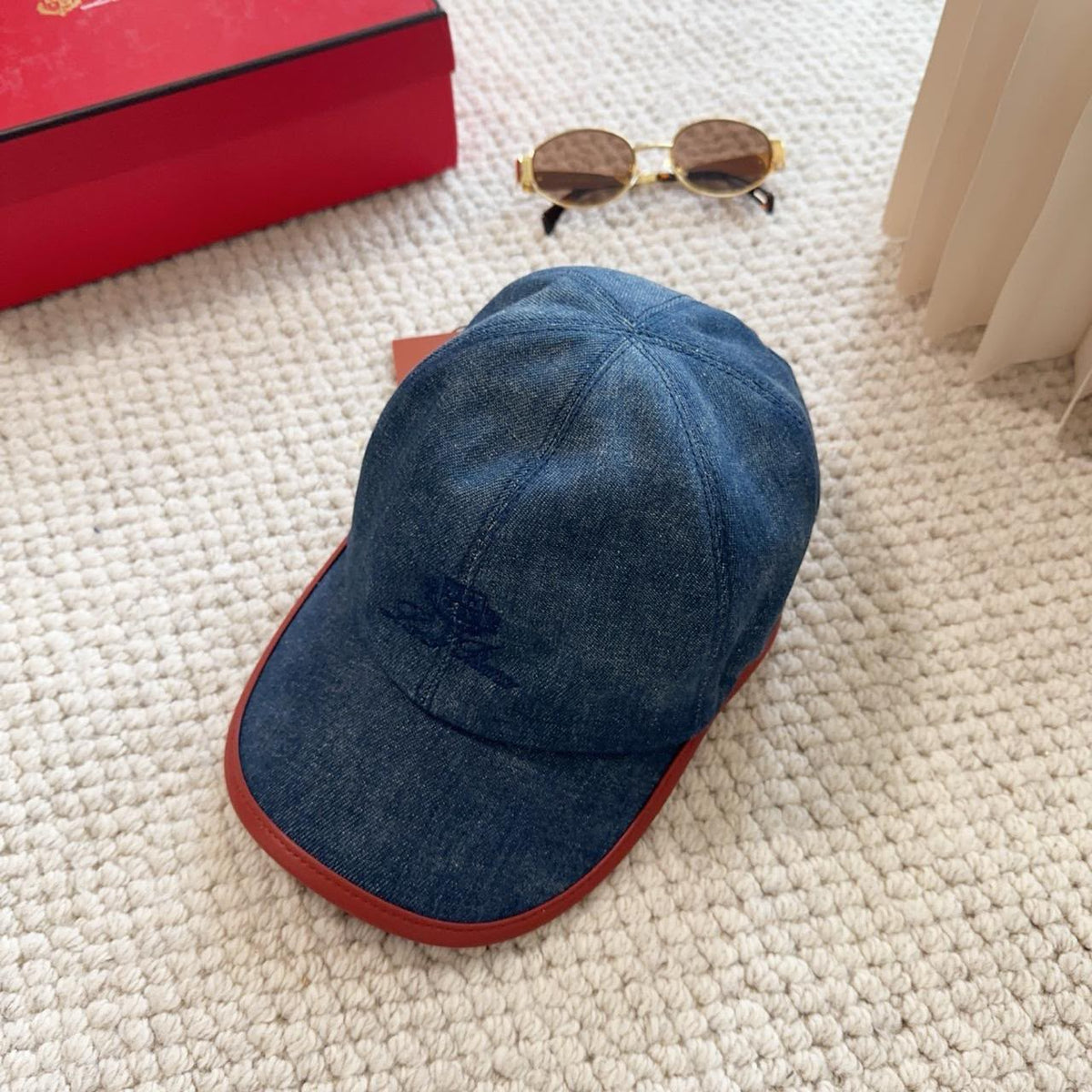 Loro Piana Cap - Blue