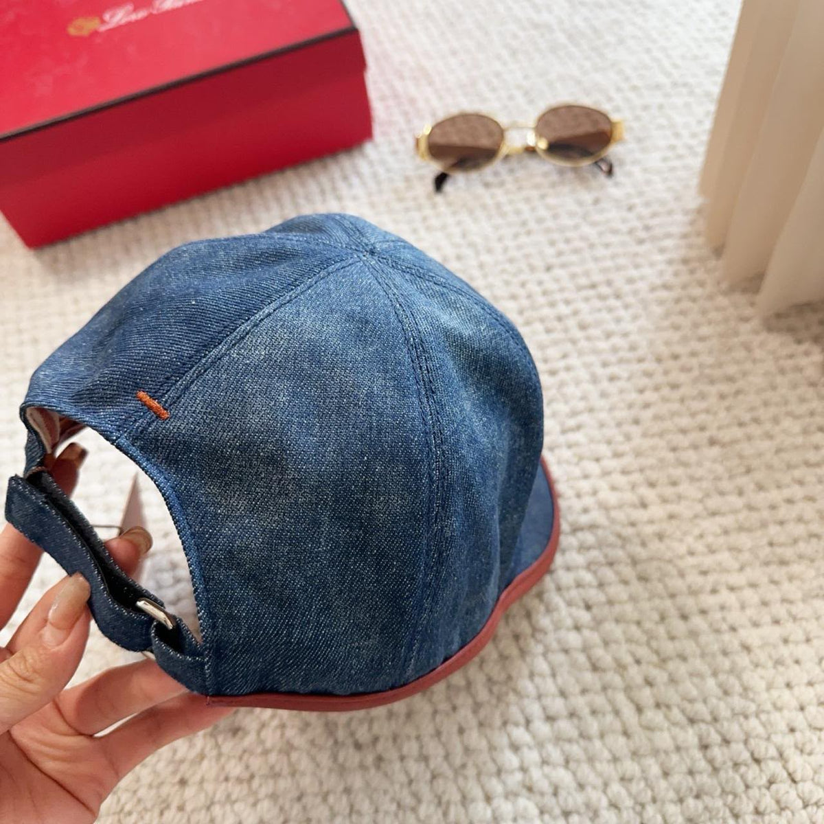 Loro Piana Cap - Blue