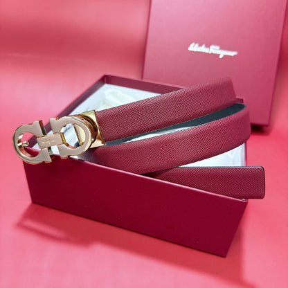Salvatore Ferragamo Belt - Black, Yellow