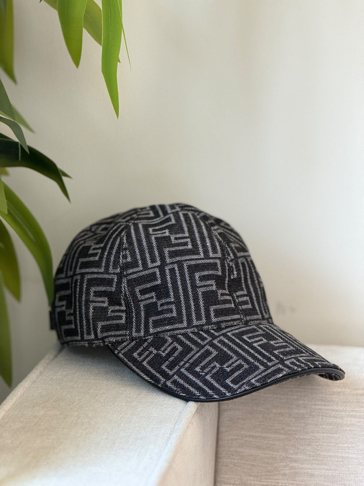 Fendi Monogram Cap - Black Monogram
