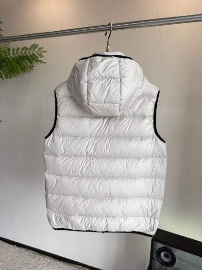 Moncler Puffer Jacket - White, Black