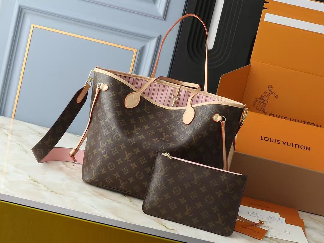 Louis Vuitton Classic Monogram Tote Bag - Brown Monogram