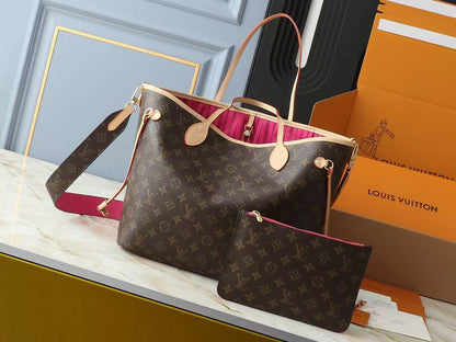 Louis Vuitton Classic Monogram Tote Bag - Brown Monogram