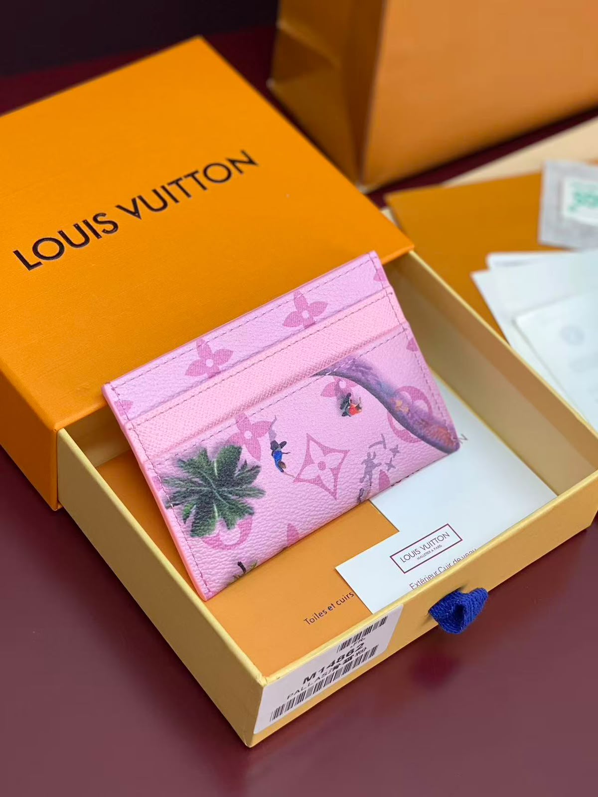 Louis Vuitton Card Holder - Pink Monogram