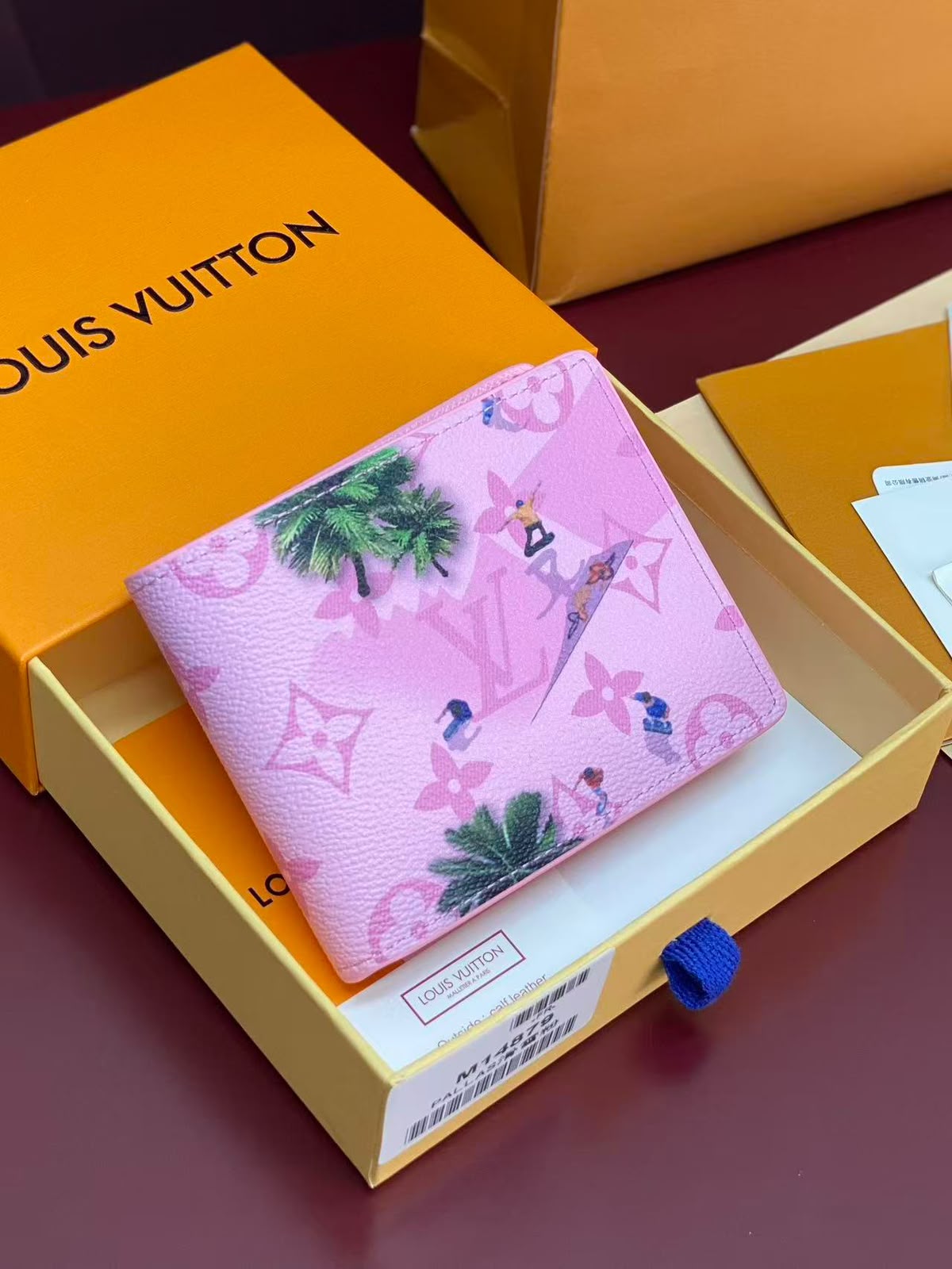 Louis Vuitton Card Holder - Pink Monogram