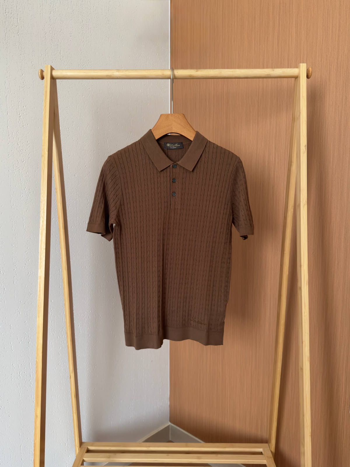 Loro Piana Polo Shirt - White, Brown, Navy, Black