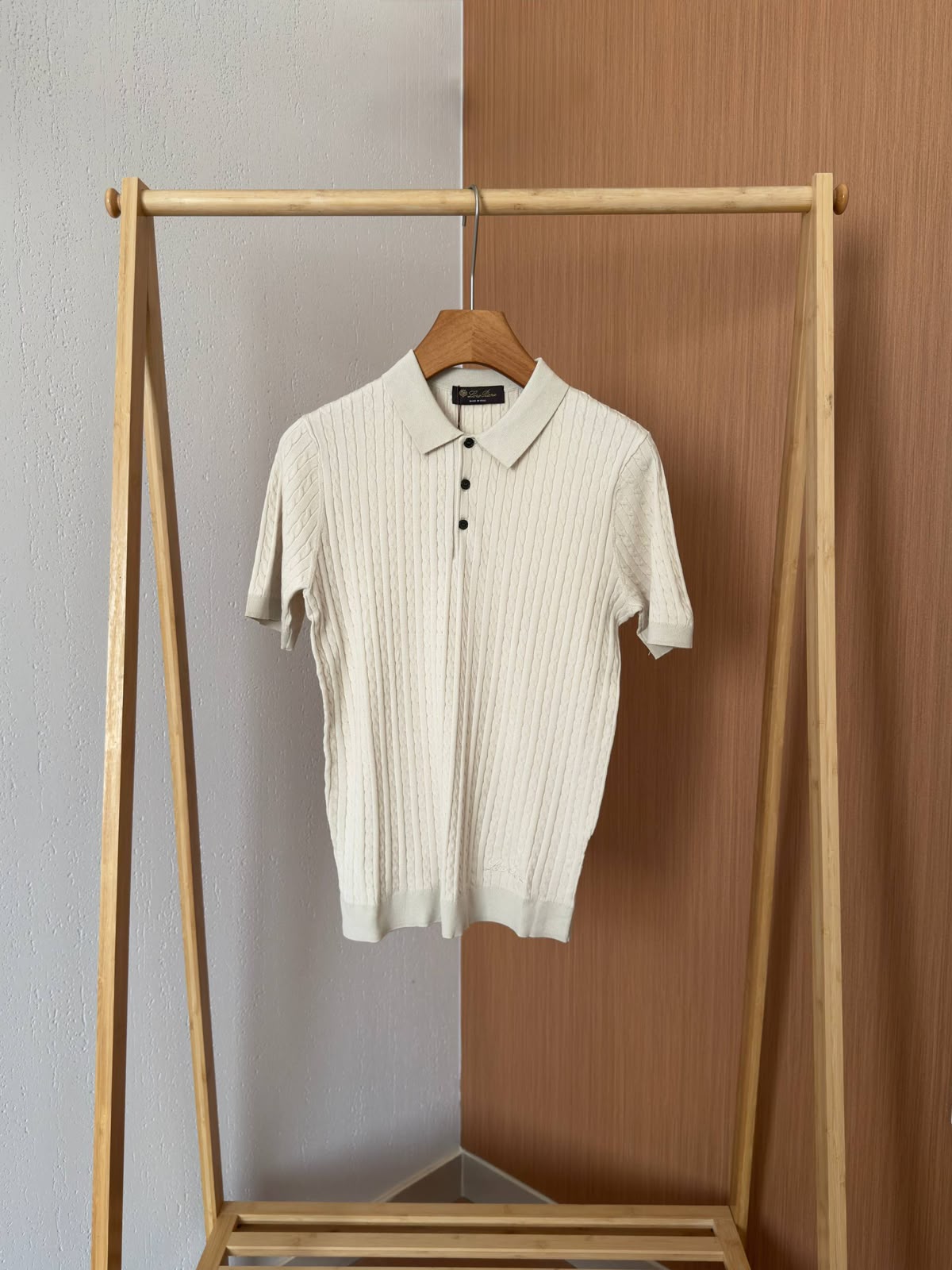Loro Piana Polo Shirt - White, Brown, Navy, Black