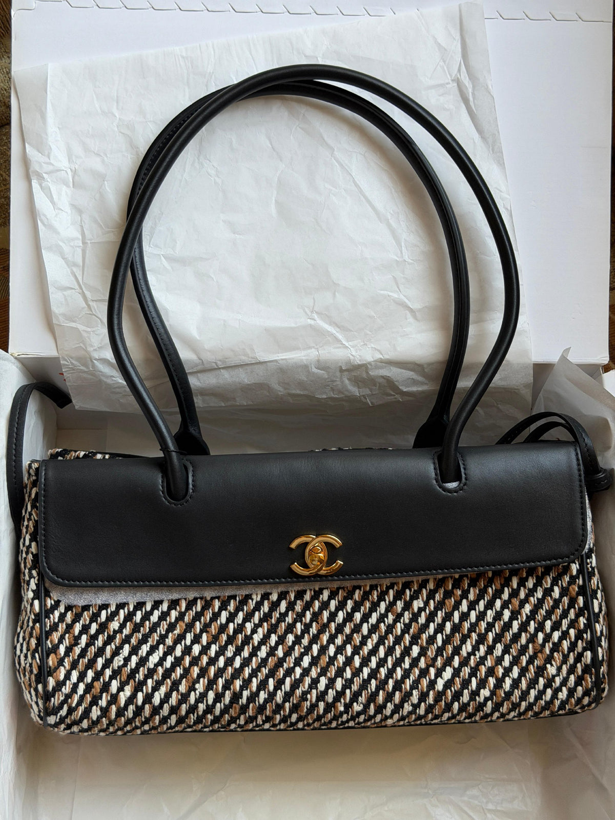 Chanel Quilted Flap Handbag - Multi