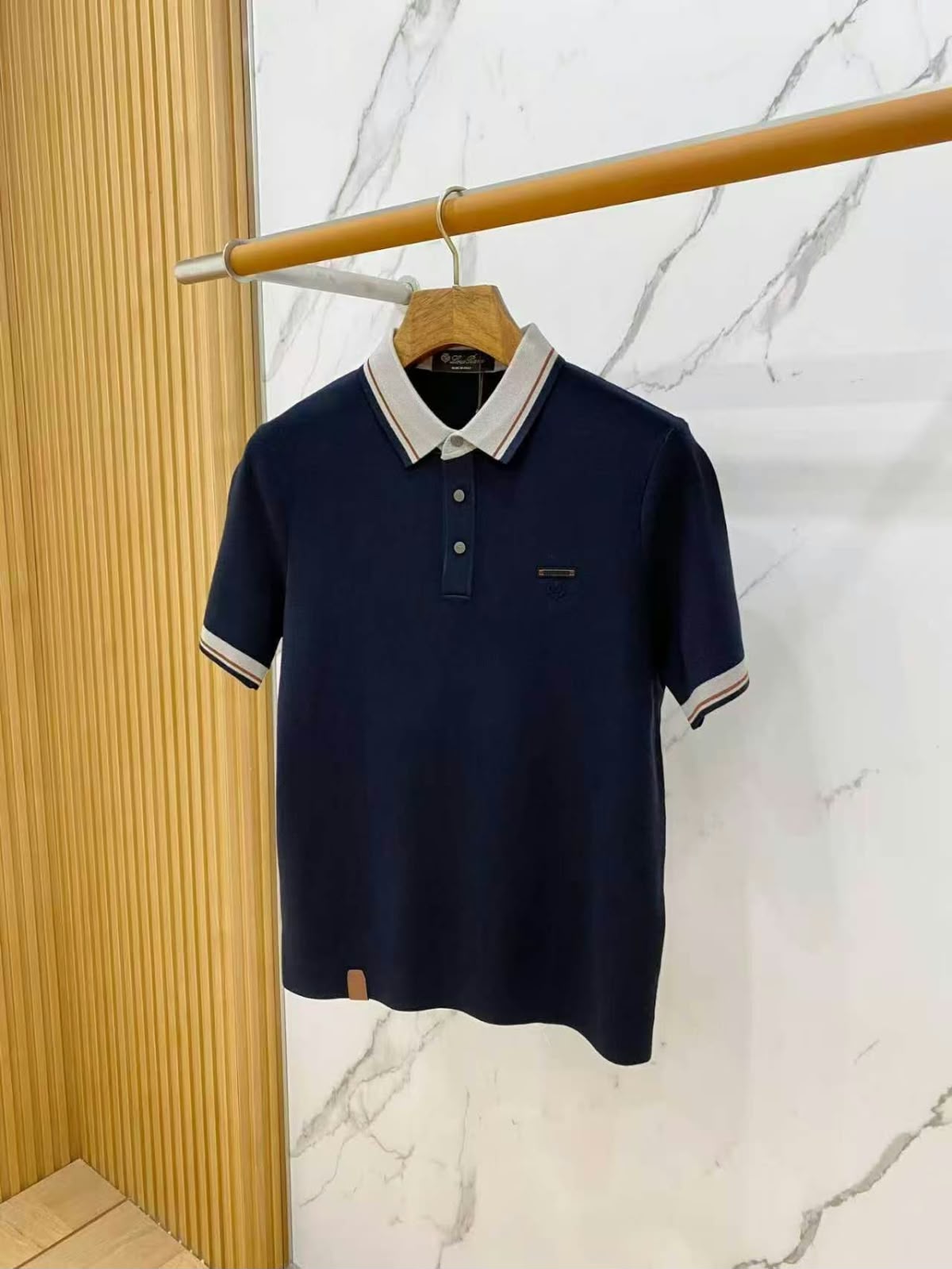 Loro Piana Polo Shirt - Navy