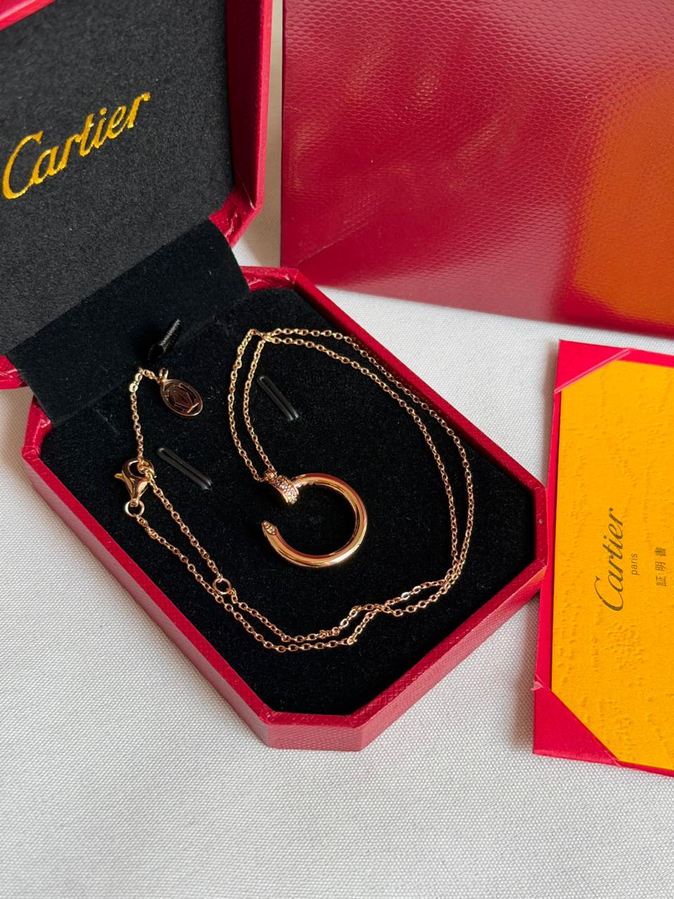 Cartier Necklace - Gold Rose