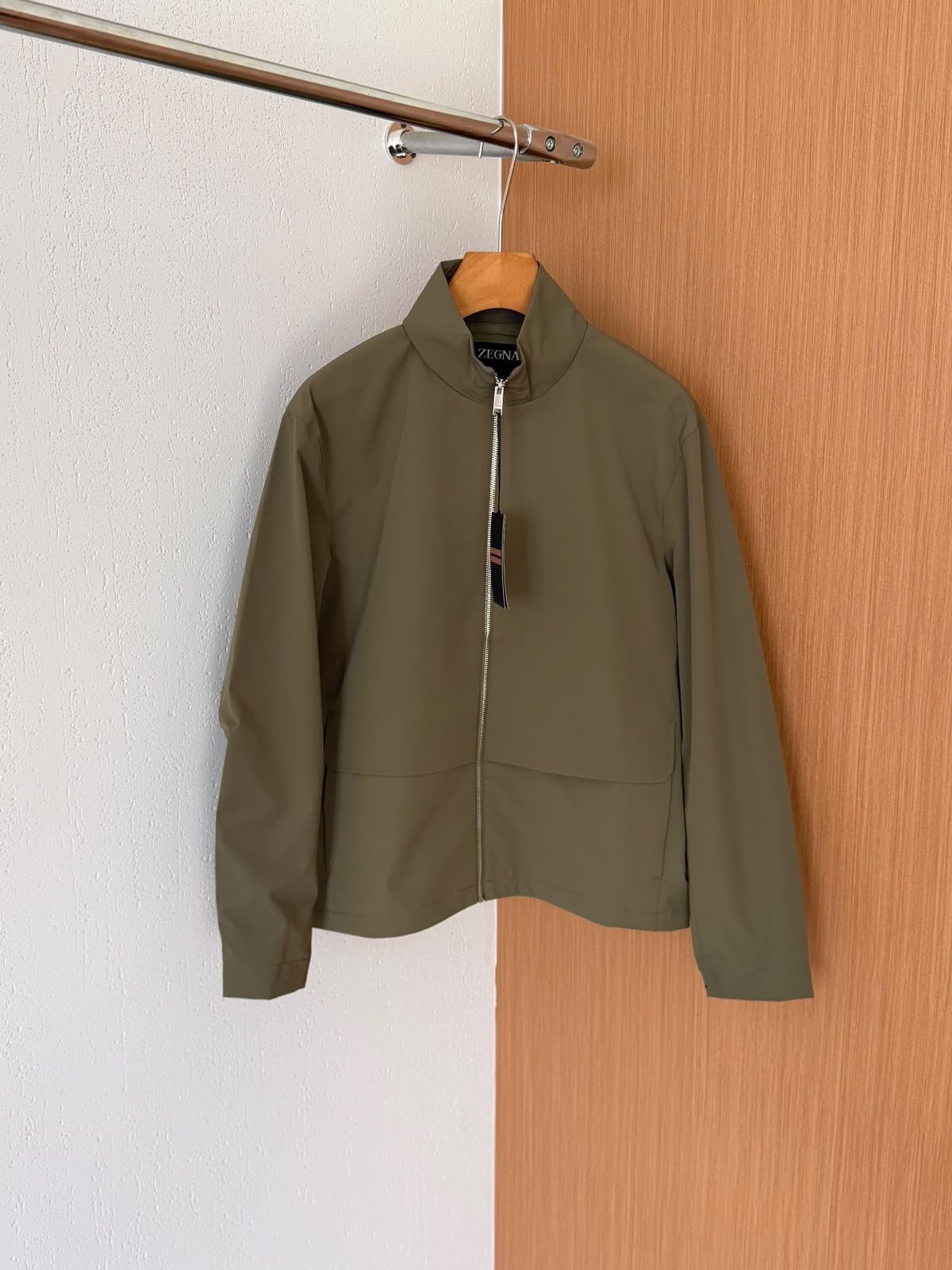 Zegna Jacket - Green, Dark Grey