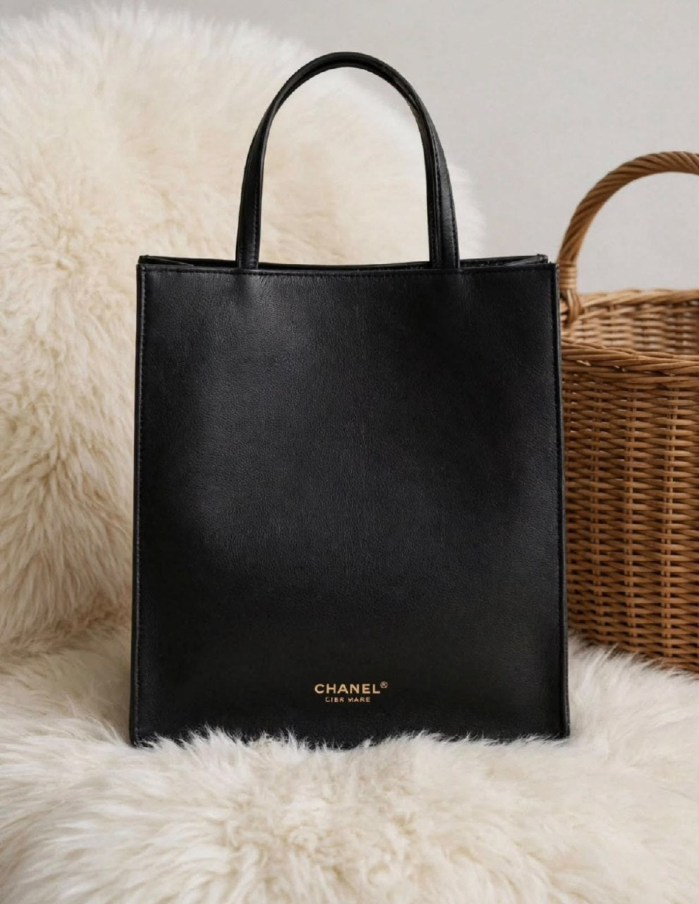 Chanel Tote Bag - Black, Beige