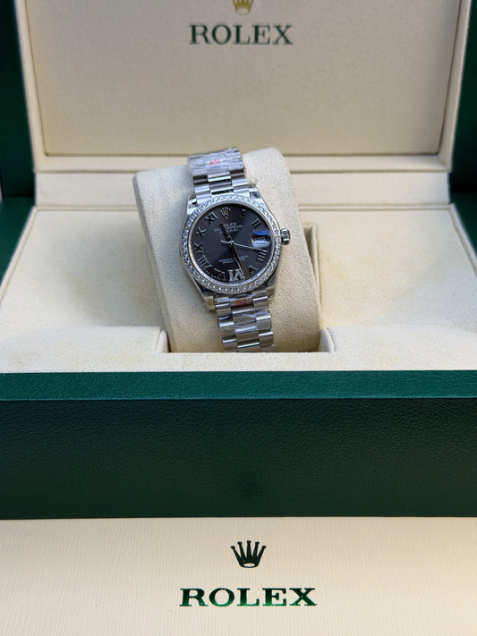 Rolex Watch - Dark Blue