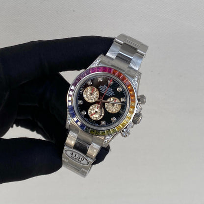 Rolex Watch - Gold & Black