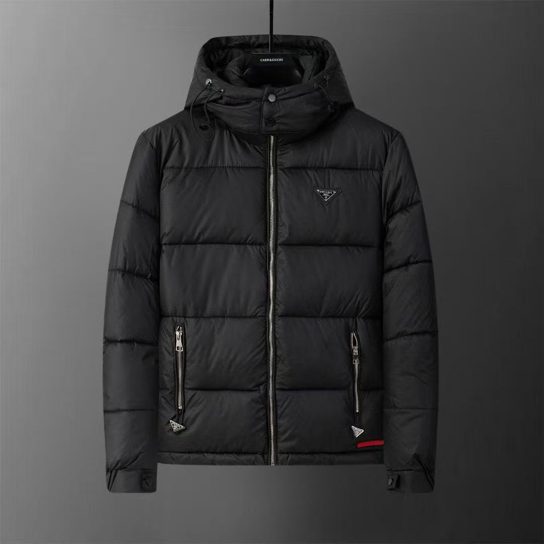 Prada Hooded Jacket - Black