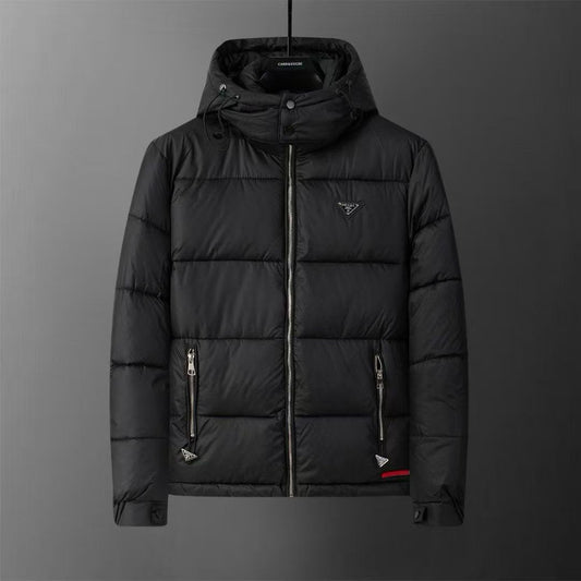 Prada Hooded Jacket - Black