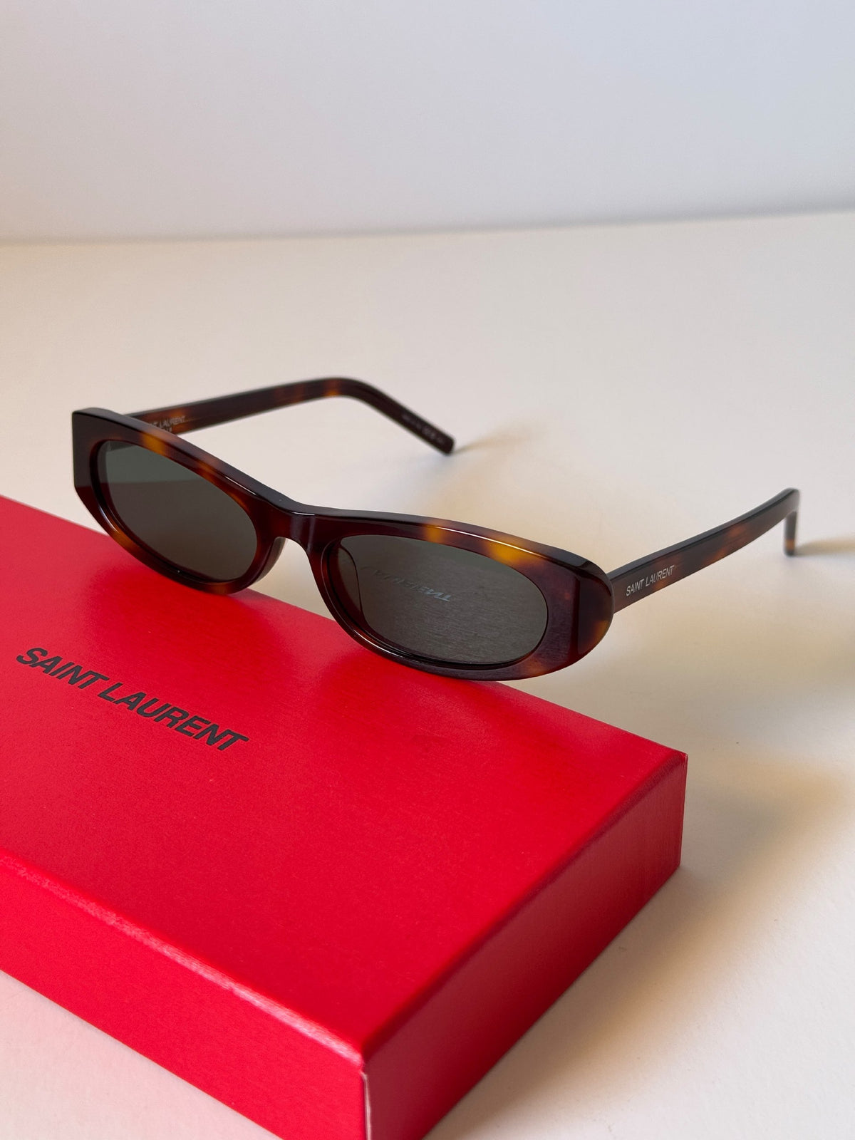 Saint Laurent Sunglasses - Tortoise & Brown
