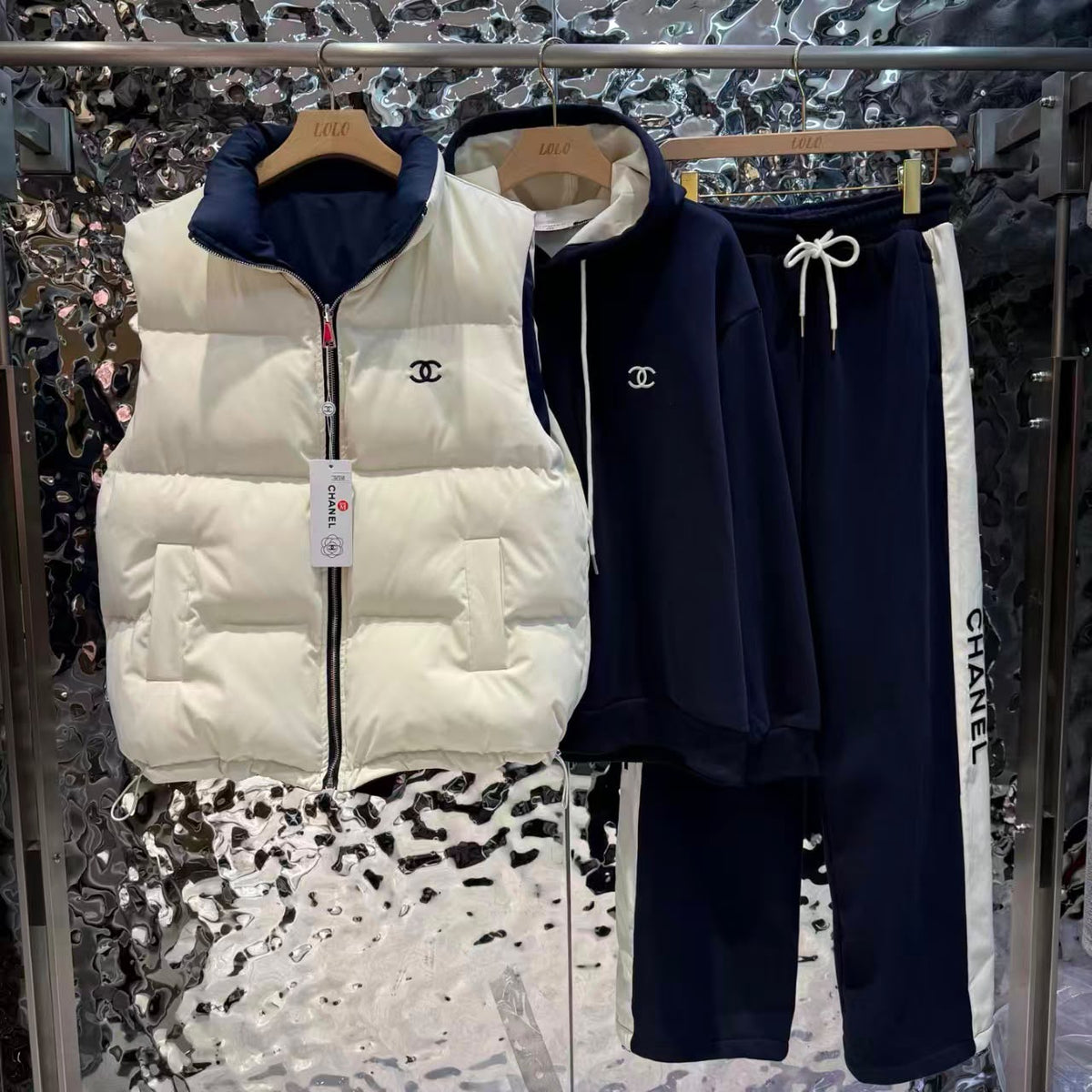 Chanel Tracksuit - Navy
