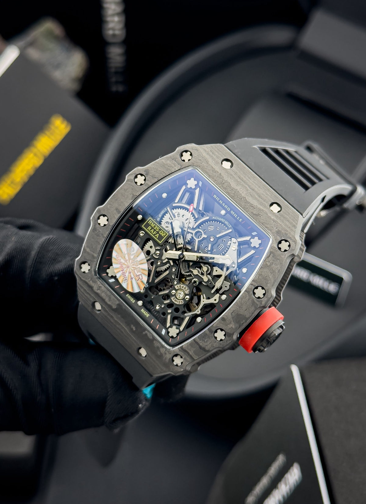 Richard Mille Watch - Grey & Blue
