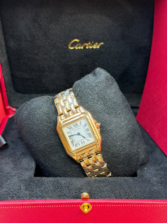 Cartier Watch Plain Bezel - 