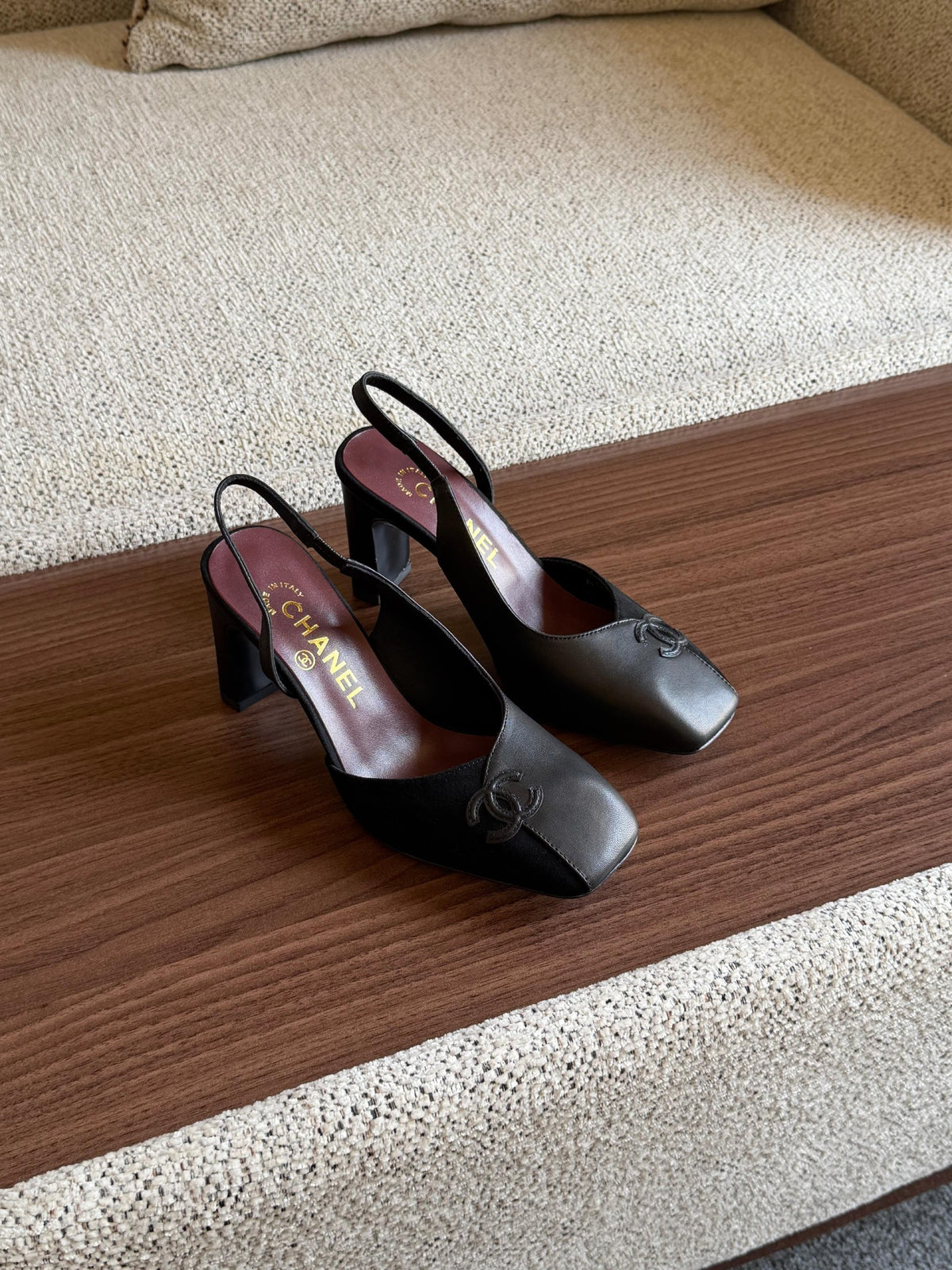 Chanel Heels - Black