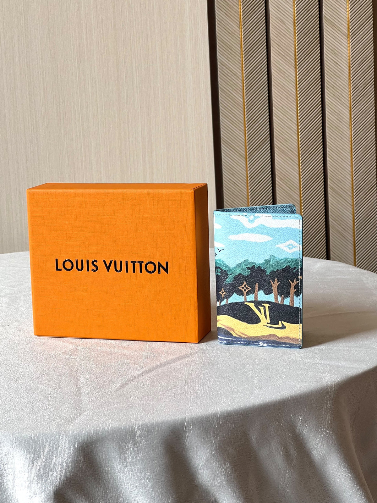 Louis Vuitton Card Holder Landscape Panel - Multi