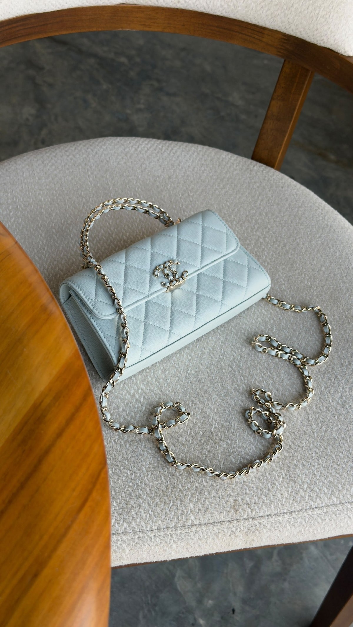 Chanel Handbag - Light Blue