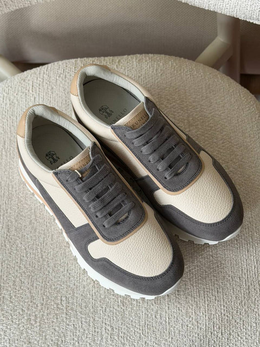 Brunello Cucinelli Sneakers - White & Grey