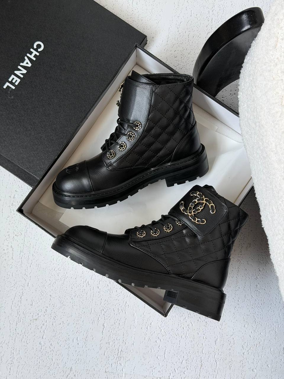 Chanel Boots - Black
