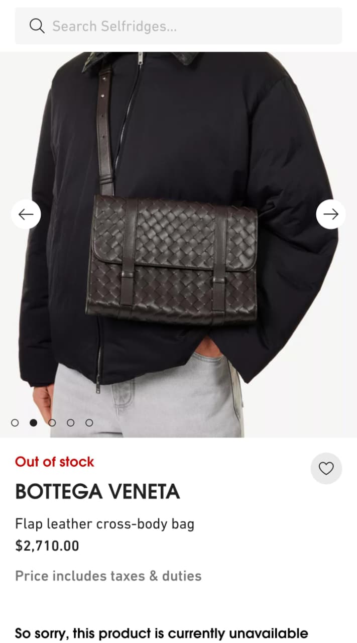 Bottega Veneta Woven Flap Crossbody Bag - Brown