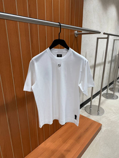 Fendi T-Shirt - Beige, Black, White