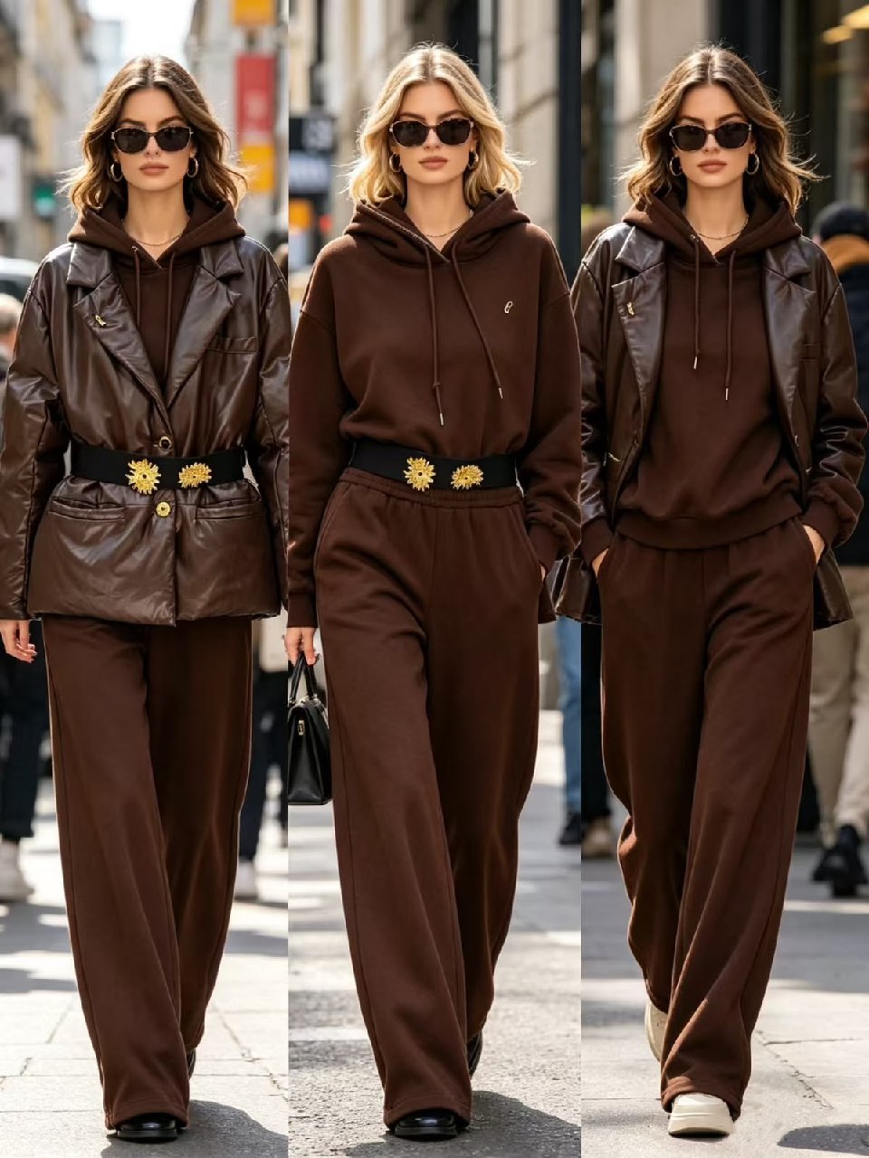 Schiaparelli Three-Piece Set - Brown