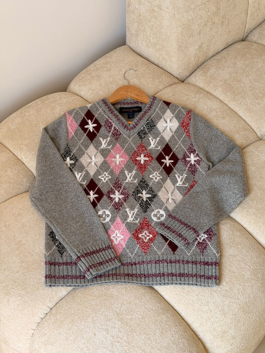 Louis Vuitton Sweater - Grey Monogram
