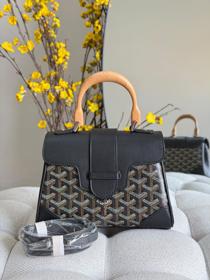 Goyard Handbag - Black, Brown, Dark Grey, Orange, White, Red, Burgundy