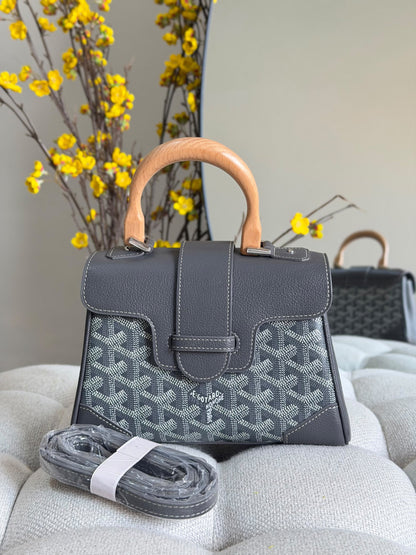 Goyard Handbag - Black, Brown, Dark Grey, Orange, White, Red, Burgundy