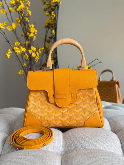 Goyard Handbag - Black, Brown, Dark Grey, Orange, White, Red, Burgundy