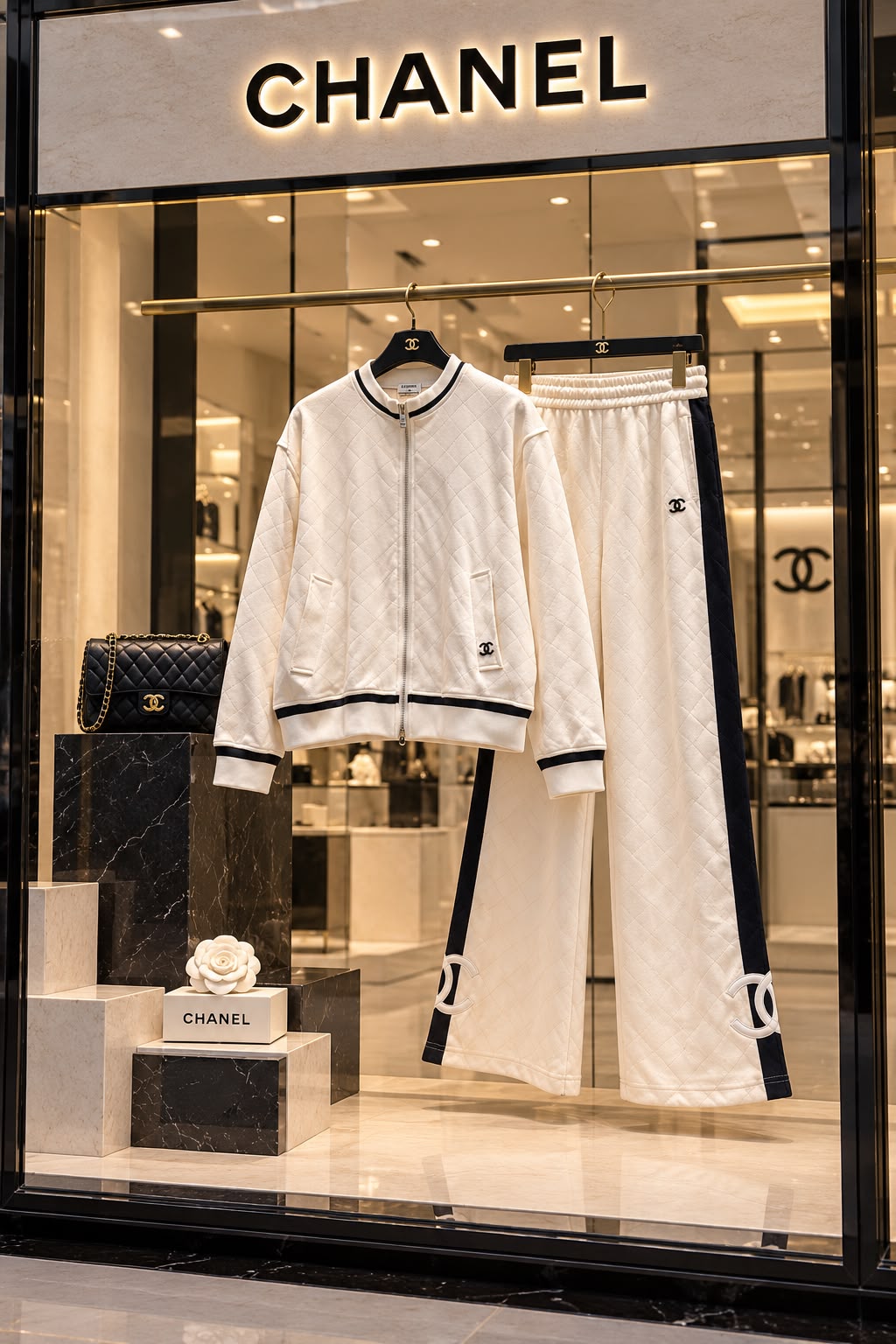 Chanel Tracksuit - White
