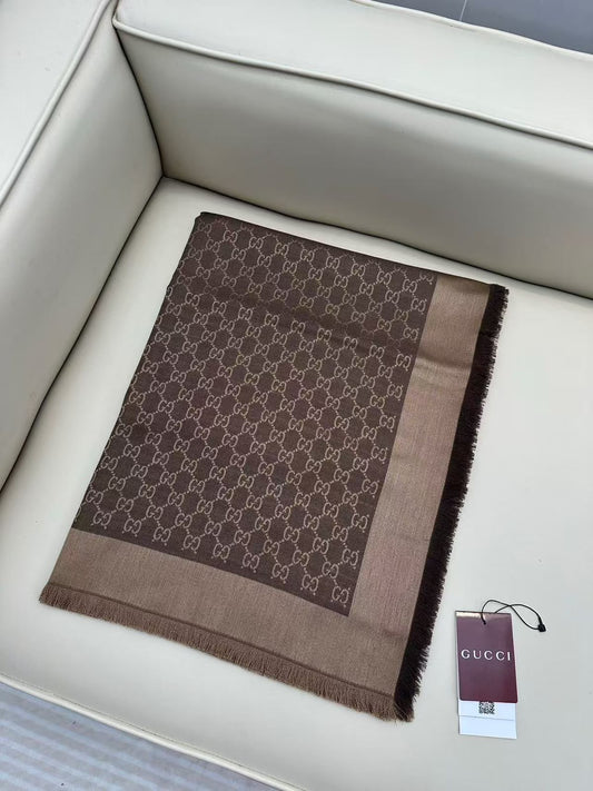 Gucci Scarf - Brown