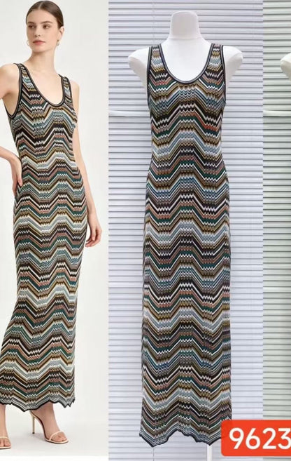 Missoni Fine-Zigzag Dress - Multi