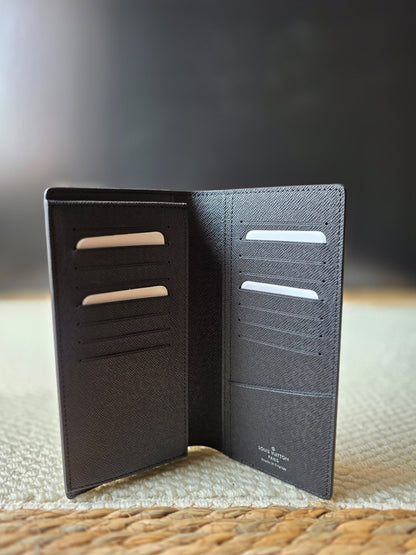 Louis Vuitton Brazza Monogram Wallet - Black Monogram