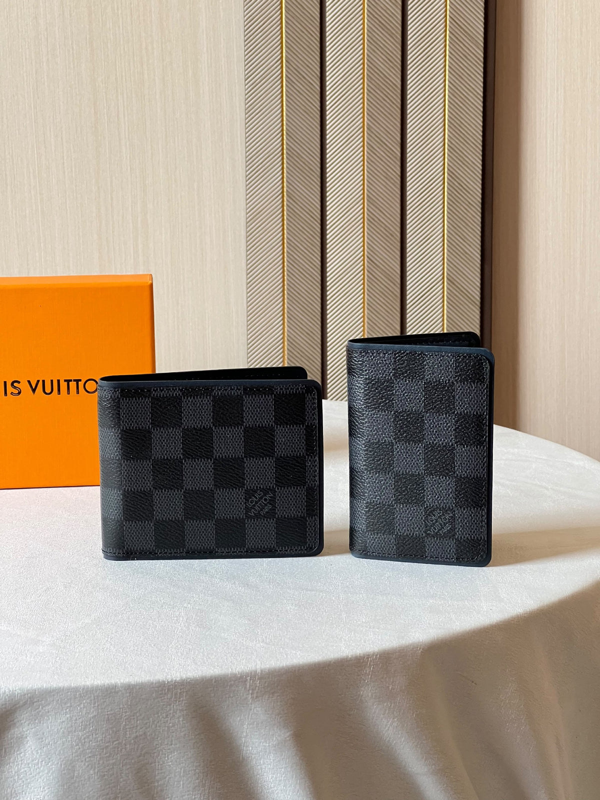 Louis Vuitton Horizontal Wallet - Black