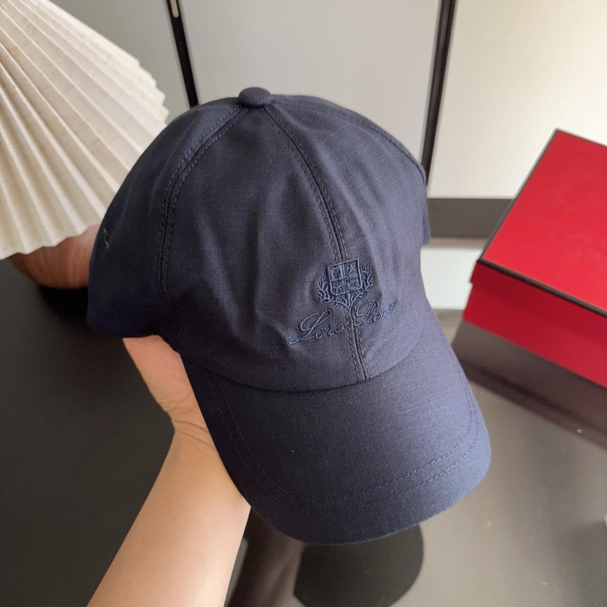 Loro Piana Cap - Navy