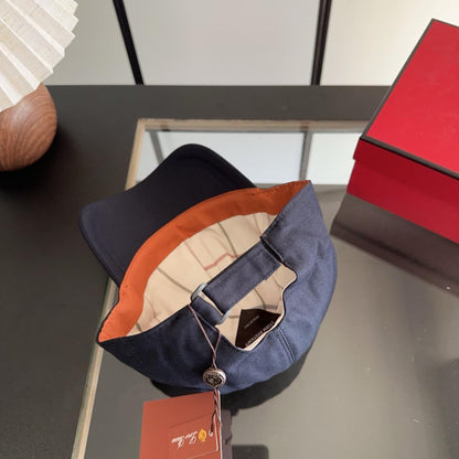 Loro Piana Cap - Navy