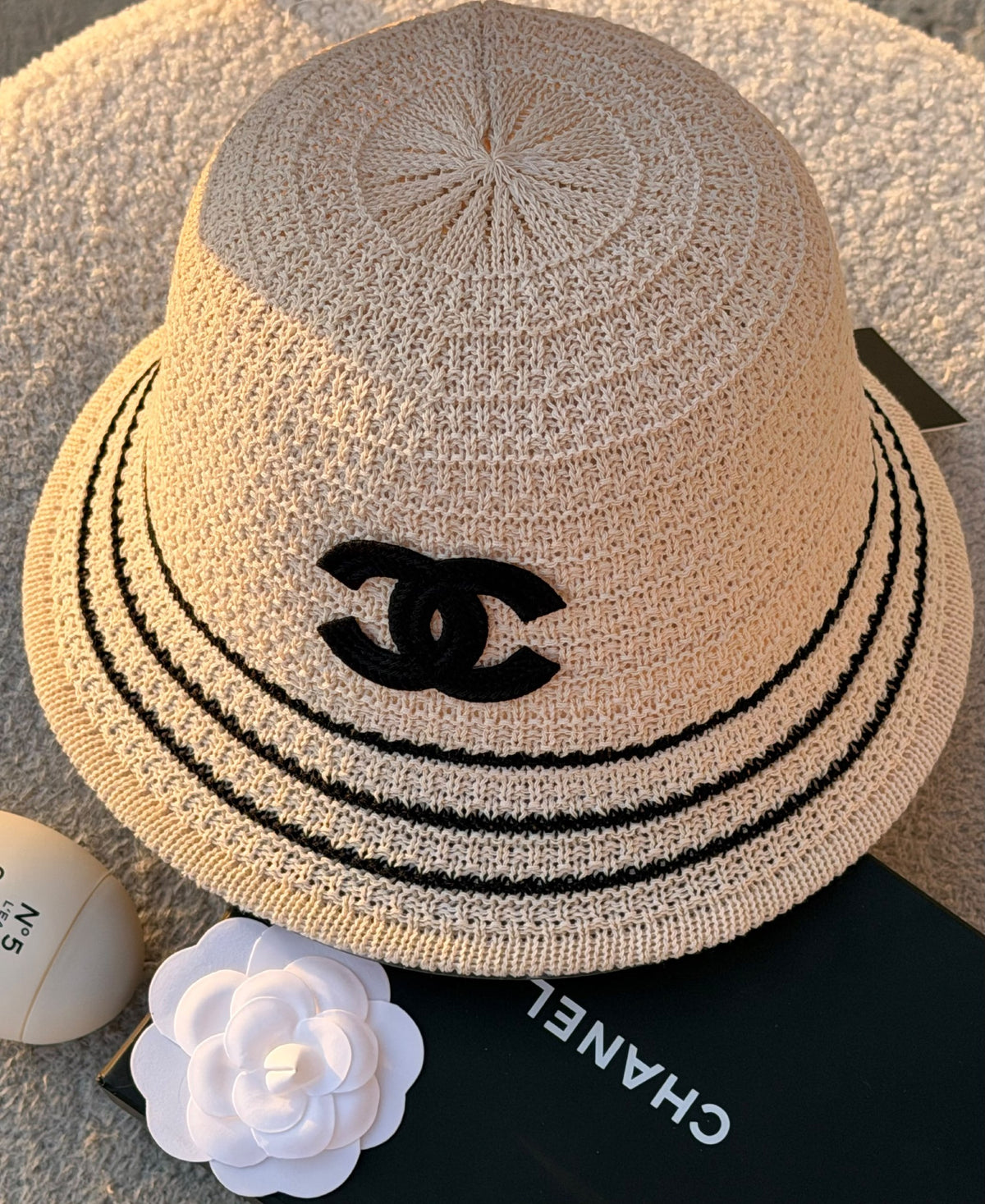 Chanel Hat - White