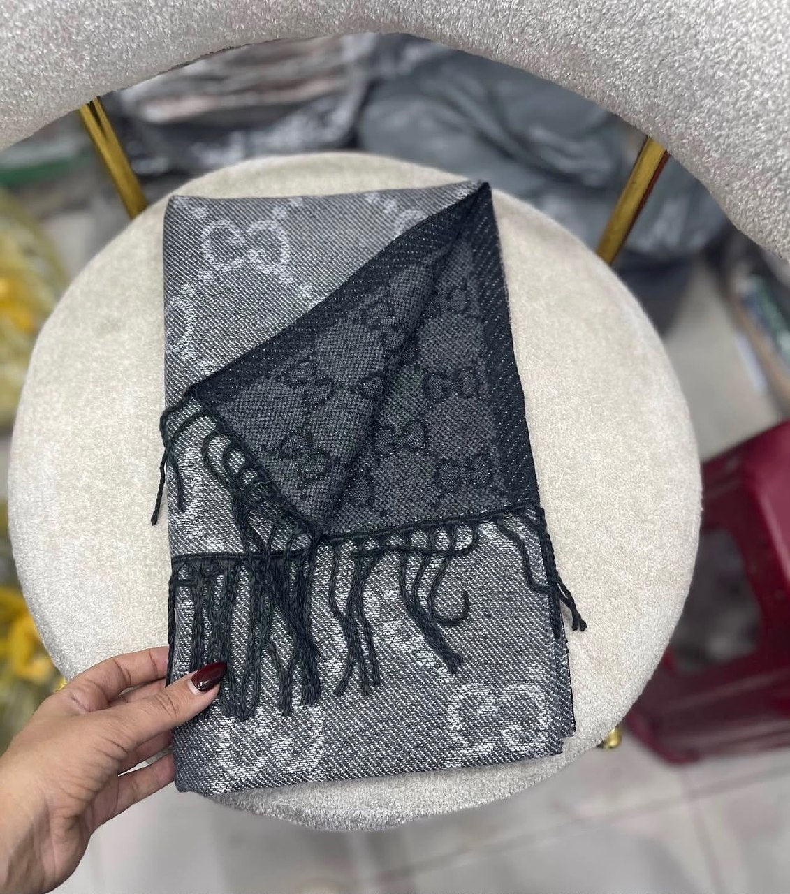 Gucci Scarf - Grey