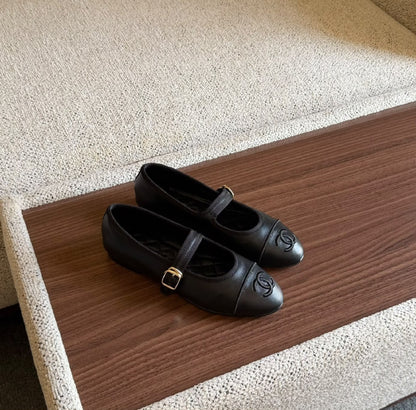 Chanel Ballerina - Burgundy, Brown, Black