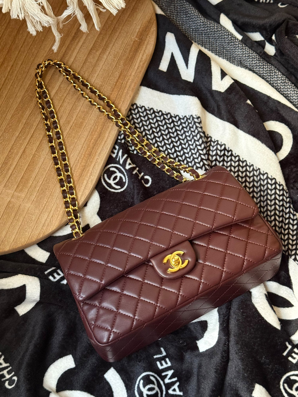 Chanel Shoulder Bag - Brown